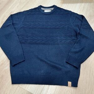 Original Weatherproof Dark Vintage Crewneck Sweater size Large